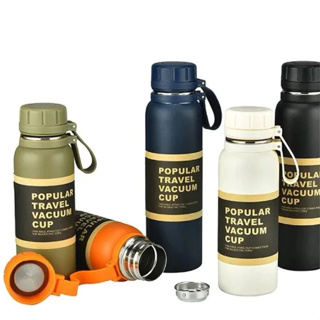 Garrafa Térmica 800ml em Aço Inoxidavel Travel à Vácuo Esportes Grande Capacidade Portátil Chá em Oferta na Shopee