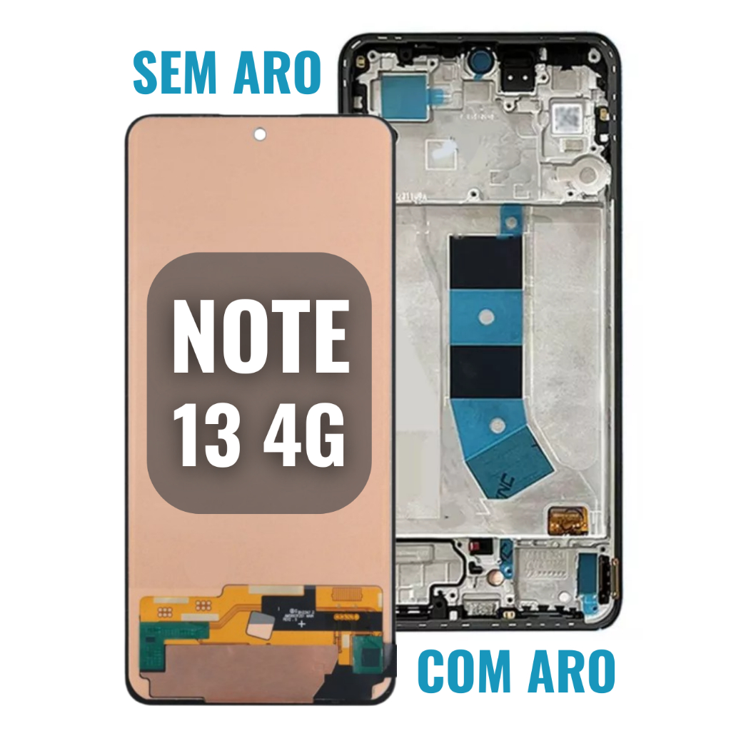 Tela Display Frontal Redmi Note 13 4G em Oferta na Shopee