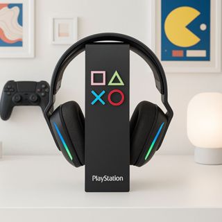 Suporte de Headset com Logotipo Playstation Headphone Setup Gamer em Oferta na Shopee