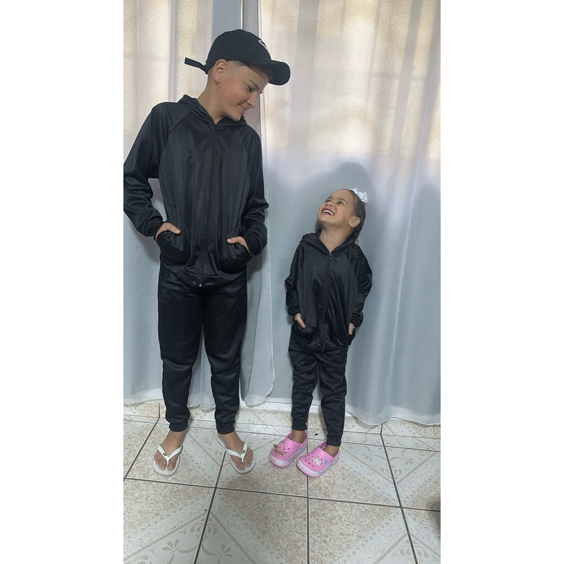 CONJUNTO INFANTIL & JUVENIL AGASALHOS DO 2 AO 16 ANOS em Oferta na Shopee