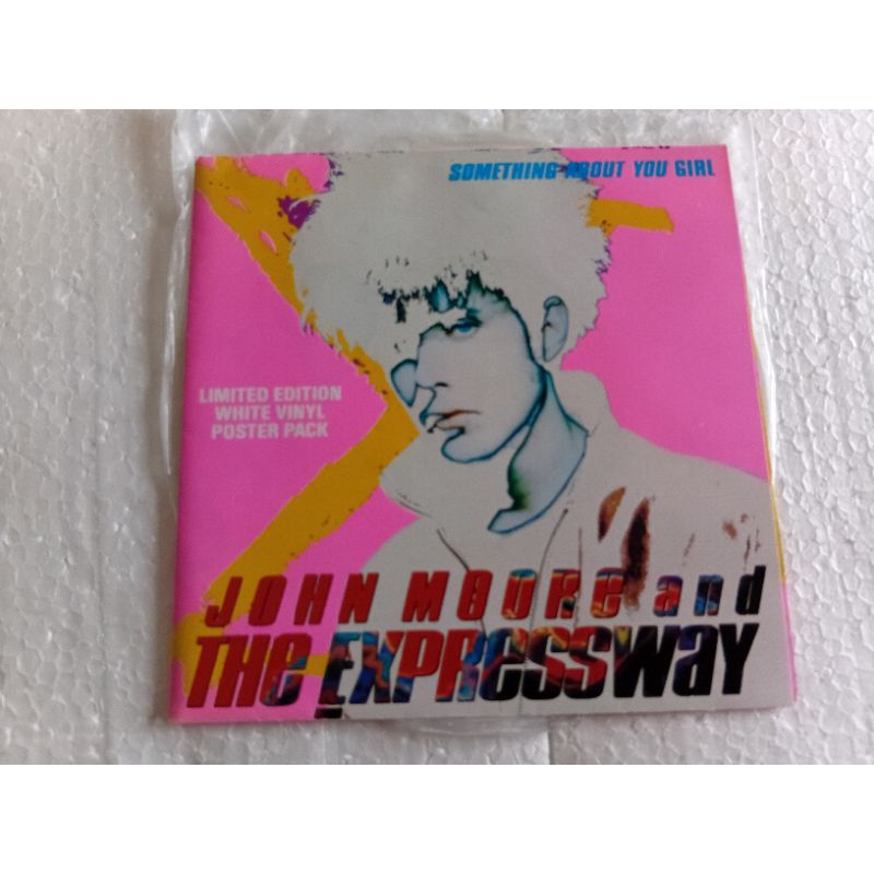 EP vinil compacto John Moore and the expressway ex Jesus and Mary chain vinil branco capa pôster ótimo estado importado