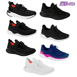 Tenis Feminino Actvitta Academia Caminhada Esportivo Corrida e Dia a Dia e Confortavel Original em Oferta na Shopee