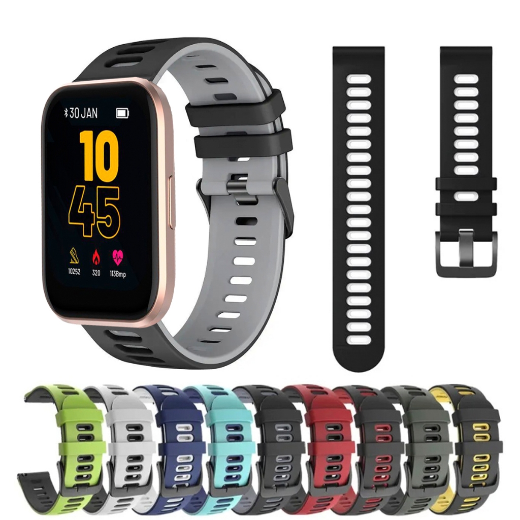 Pulseira 20mm de silicone SPORT para Smartwatch Atrio Londres, Boston, Roma, Viena L1 M1 De Silicone ajustável