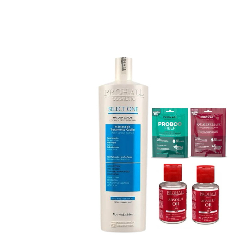 Select One Passo Único  Prohall 1L em Oferta na Shopee