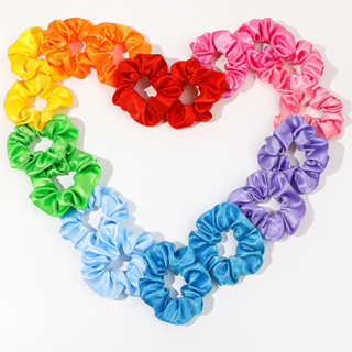 Kit 10 Xuxinhas de Cetim Elástico Antifrizz Macias para Cabelo Feminino em Oferta na Shopee