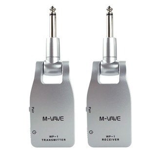 M-VAVE WP-1 Transmissor e receptor de sistema de guitarra sem fio 2.4G recarregável com alcance de transmissão de 30 m