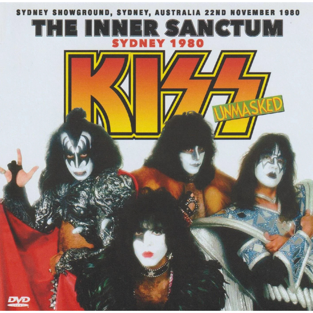 Kiss 2 DVDS BOOTLEGS RARISSIMOS Unmasked tour + Night flight