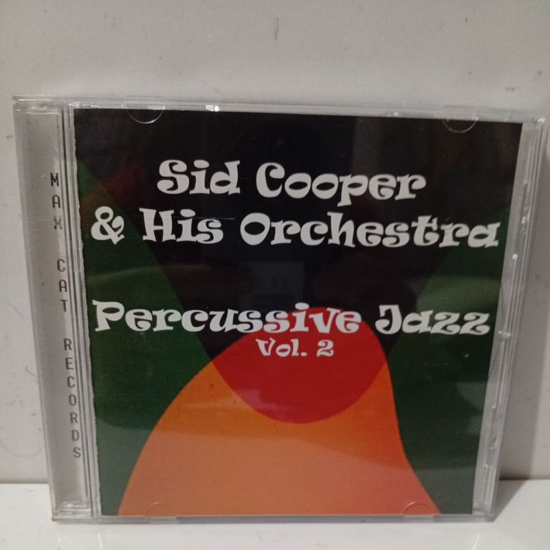cd Sid Cooper e His Orchestra Percussive Jazz vol 2 Excelente Estado de Conservação