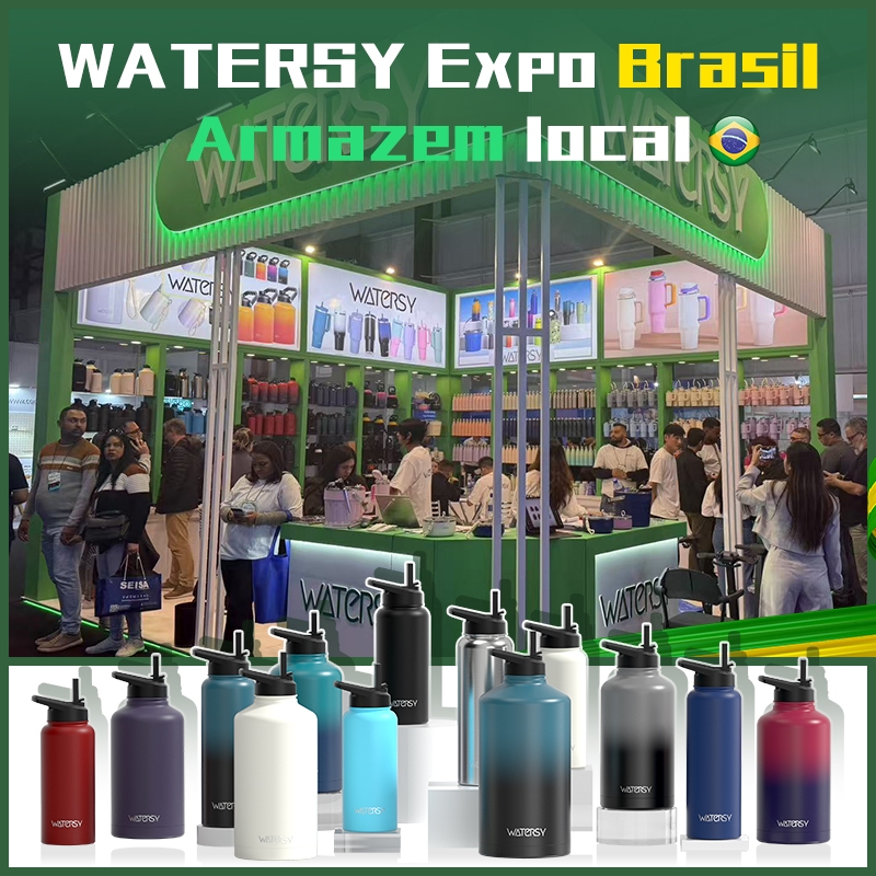 WATERSY Garrafa De Água Térmica 32oz/946ml Parede Dupla Proteçao Bocal Esportiva Academia Grande · foto 2