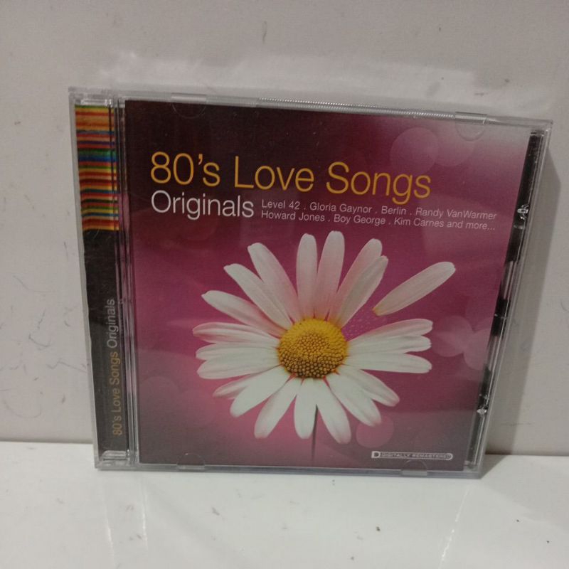 cd 80's Love Songs Originals Level 42, Berlin,Lita Ford,Kool e The Gang,Kim Carnes... Excelente Estado de Conservação