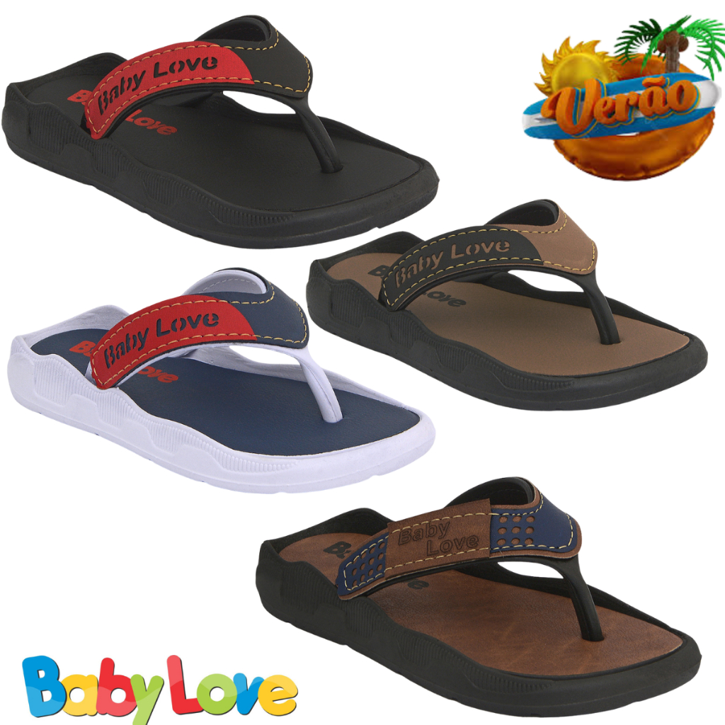 Chinelo infantil menino masculino macio confortável e leve lançamento