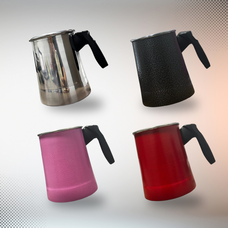 canecão alumínio 1,5 litros com cabo baquelite em cores em Oferta na Shopee