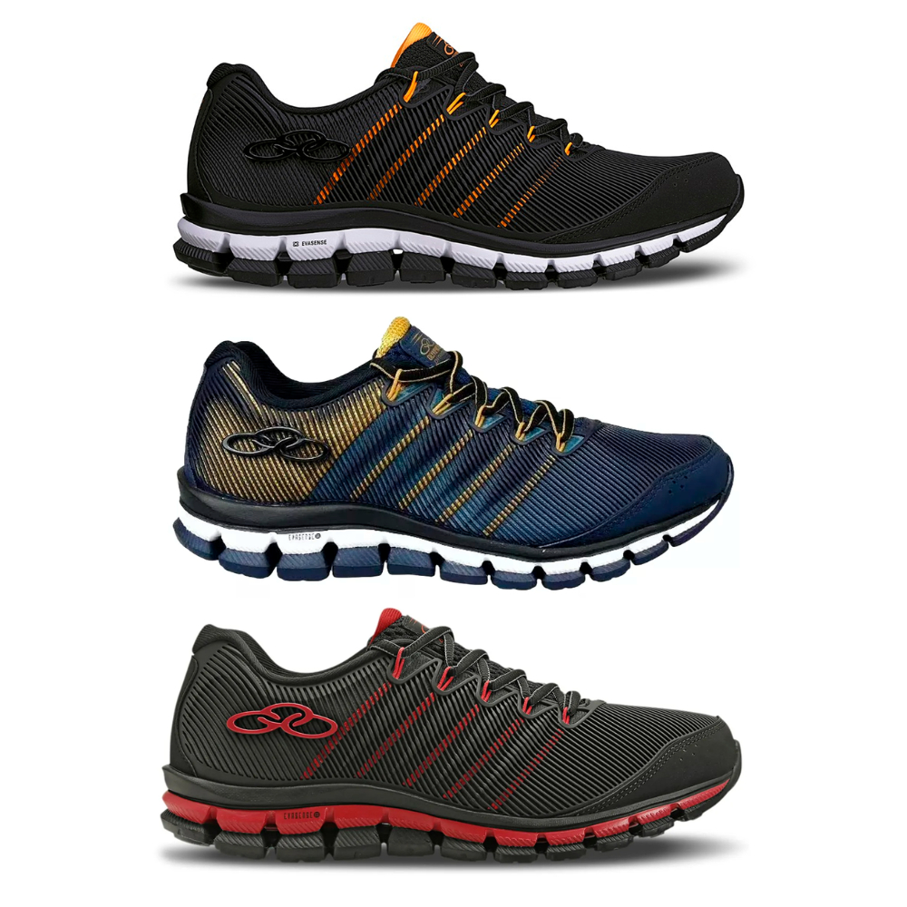Tênis Olympikus Dynamic Esportivo Masculino Treino Corrida Olympikus Original - Sports & Outdoors
