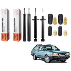 Kit 4 Amortecedores Cofap Parati Quadrada + Kits Batente 100% Novo