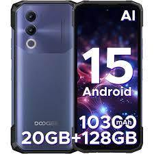 CELULAR SMARTPHONE DOOGEE BLADE 20 NFC 4GB RAM 128GB ROM BATERIA DE 10.300 AMPERES