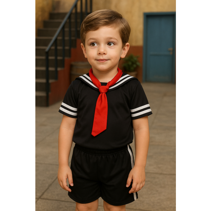 FANTASIA INFANTIL ANIVERSARIOS FESTAS TURMA DO CHAVES - KIKO PROMOÇÃO PARA MENINOS