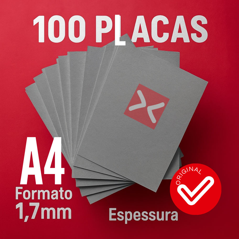 Cartão cinza PAPELÃO PARANÁ  A4 HOLLER 100 PLACAS 1,7mm Encardenação e Cartonagem em Oferta na Shopee