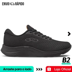 Tênis Feminino Olympikus Atmos Preto Original com Nota Fiscal e Garantia