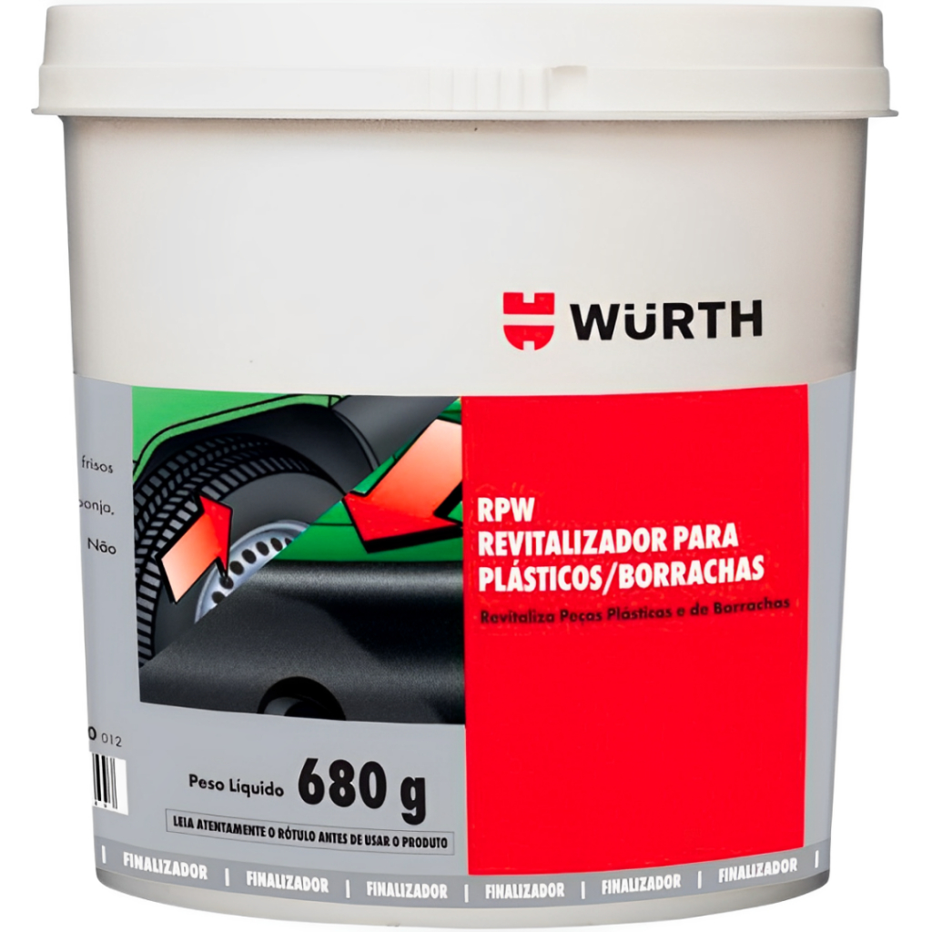 Revitalizador de Plásticos e Borrachas RPW Wurth 680g