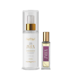 Kit Perfume 30ml + Body Splash J'VEUX 200ml by Primacial - Fragrância Floral com Notas de Pera e Frésia