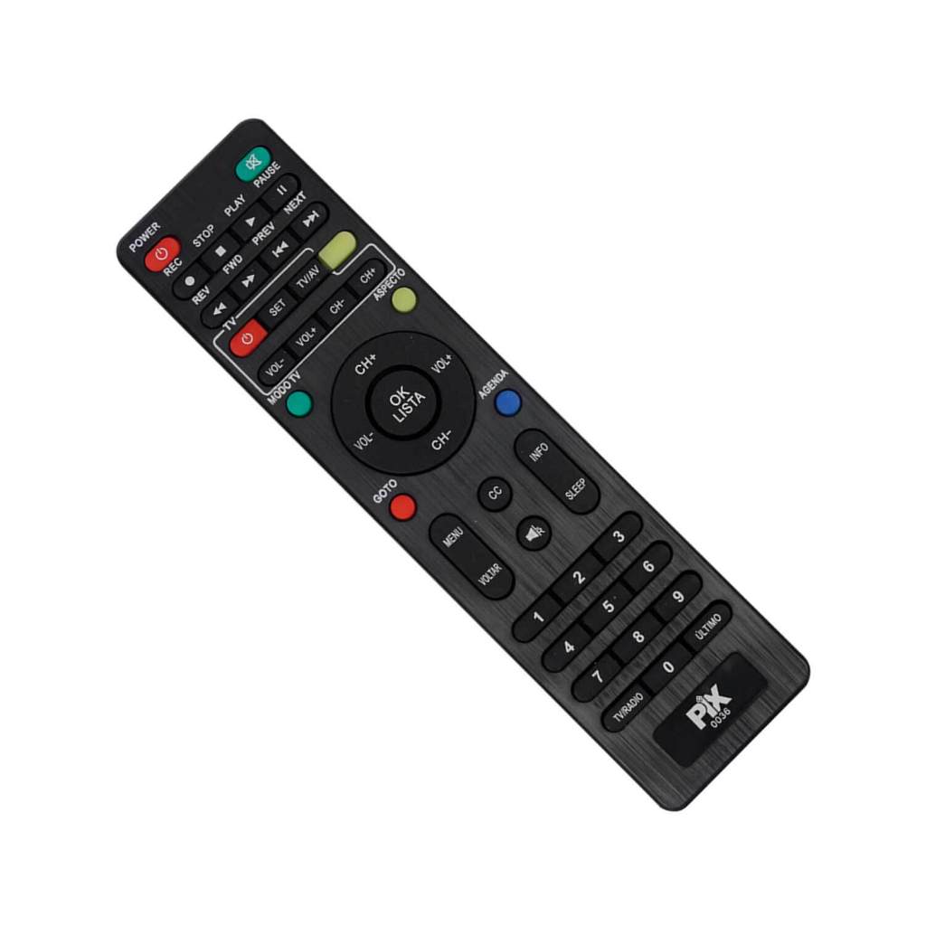 Controle Remoto Compatível Century Receptor Box Hdtv-b3
