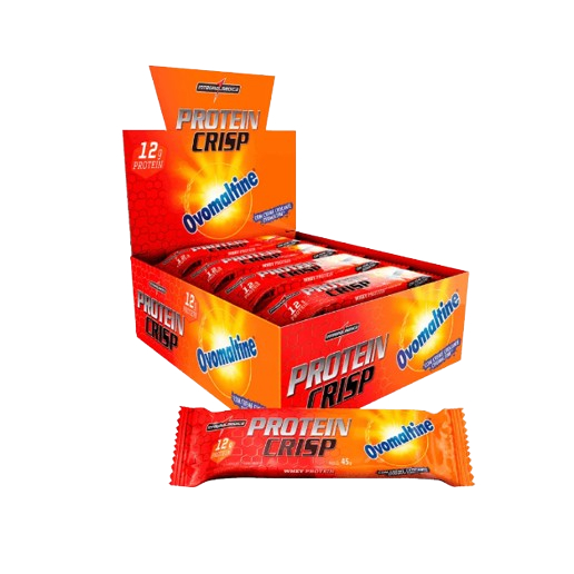 BARRA CRISP DE PROTEINA 45G C/12 - INTEGRAL MEDICA