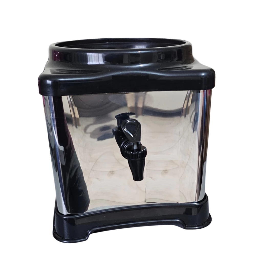 Suporte Para Galão De Água Garrafão Bebedouro Base Preta Inox em Oferta na Shopee