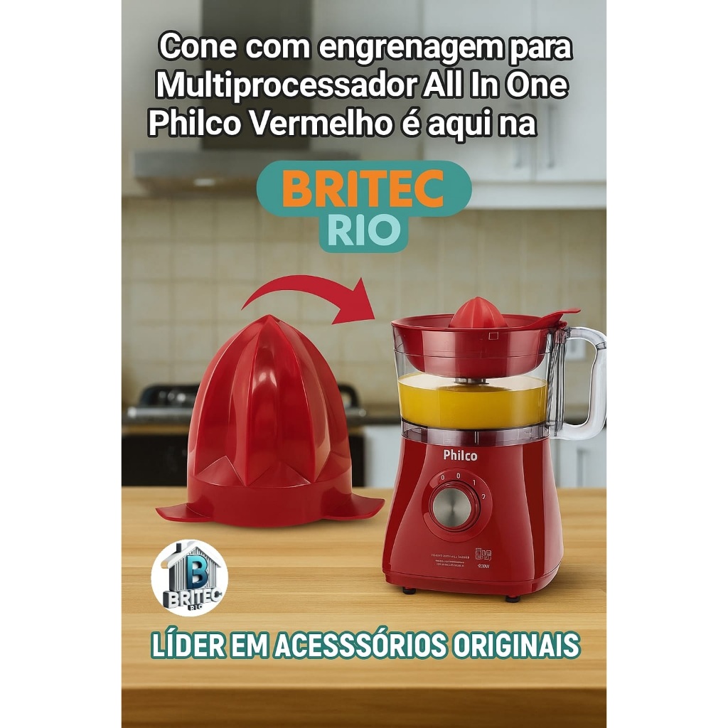Cone Castanha para processador Multiprocessador Philco All In One Bmp900v