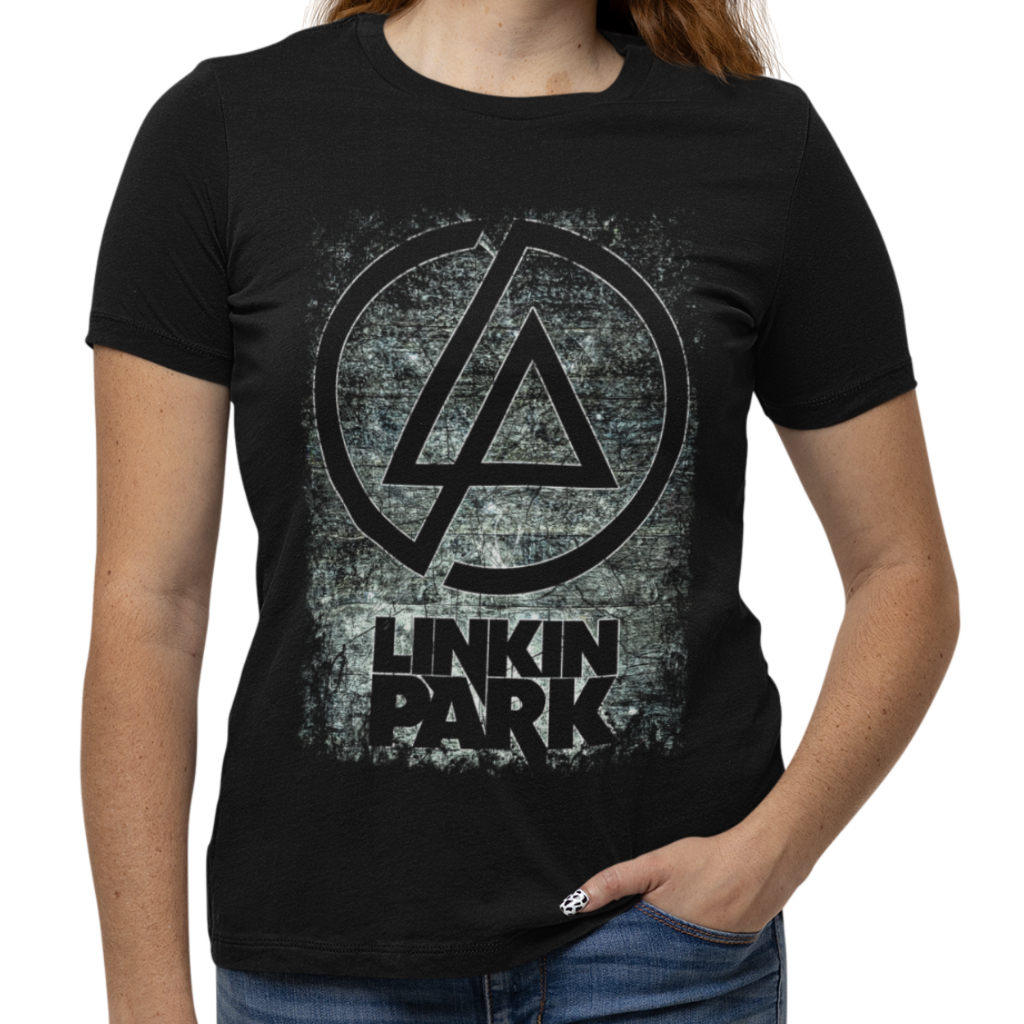 Camiseta Linkin Park Banda Rock Camisa 100% Algodão Unissex Streetwear Unissex — imagem 2 de 2