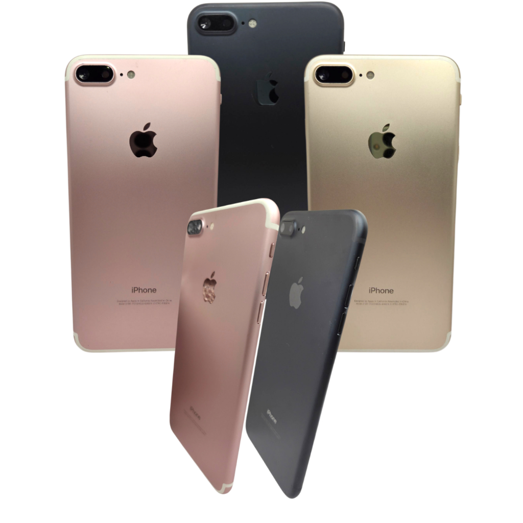 Carcaça Tampa Traseira TTIP7P Para Celular Iphone 7 Plus A1661 Apple Com Botões