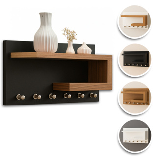 Porta Chaves Organizador Premium - MDF em Oferta na Shopee