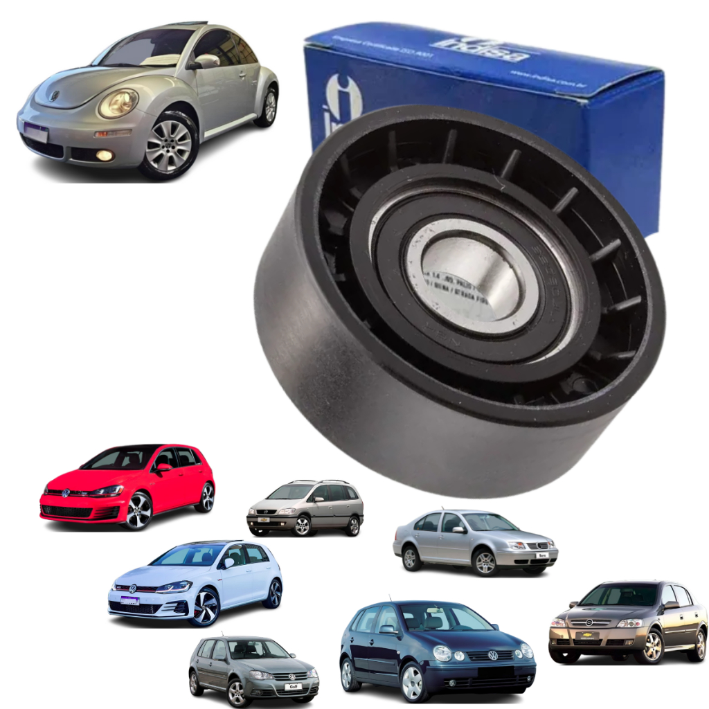 Tensor de Correia dentada Para veículos Audi: A3 Chevrolet: Astra e Zarifa Seat: Cordoba e Ibiza 1.8 Vw  Boro Golf Polo em Oferta na Shopee