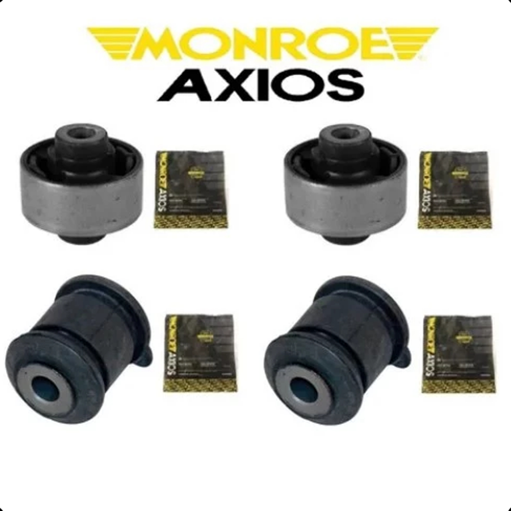 04 Buchas Maior Menor Da Bandeja Dianteira New Civic 2006 2007 2008 2009 2010 2011 Original Axios