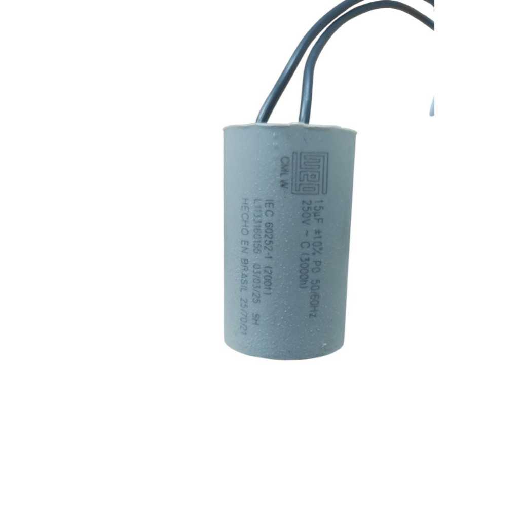 Capacitor Permanente Weg  15uf X 250v  Entrega Imediata