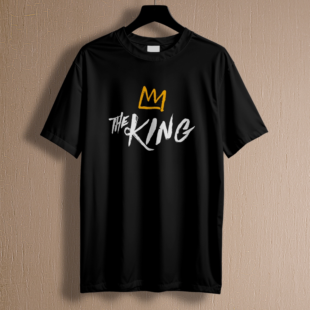 Camisa Camiseta Estampa Gospel Jesus é o Rei dos reis The King Coroa REF 2970 Fluxo Geek