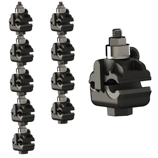 Kit 10 Conector Perfurante Cdp 10-70mm Derivação 1,5-10mm