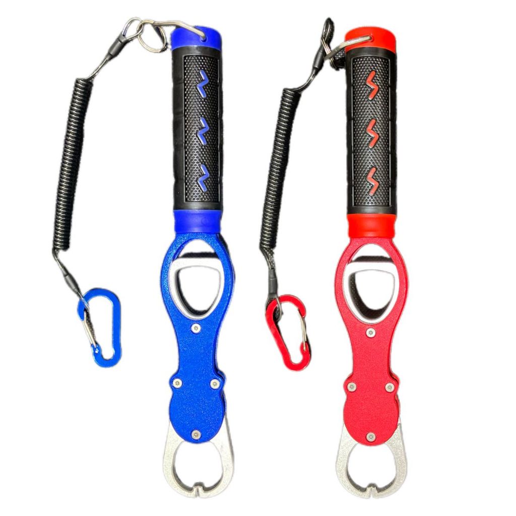Alicate de Contenção Pega Peixe - Boga Grip de Alumínio com Balança 18kg