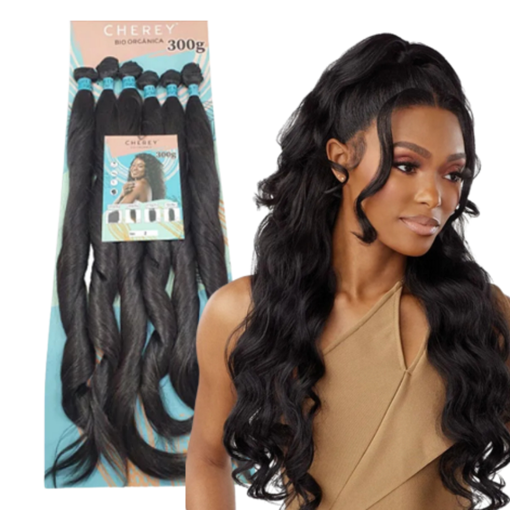 Cabelo Fibra Bio Orgânica Liso Ondulado Perla 70cm na Tela em Oferta na Shopee