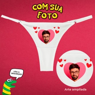 Calcinha Personalizada SUA ARTE Logo Imagem Estampe Sua Ideia em Oferta na Shopee
