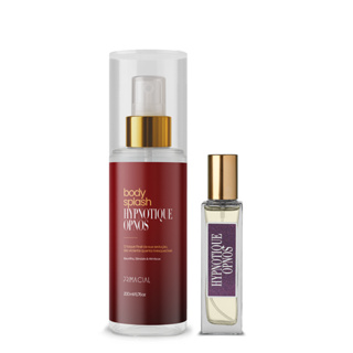 Kit Perfume 30ml + Body Splash 200ml HYPNOTIQUE OPNOS by Primacial - Fragrância Oriental com Notas de Damasco em Oferta na Shopee