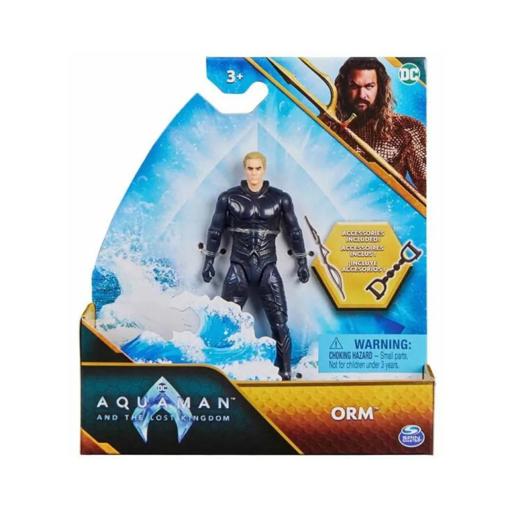 Aquaman and the Lost Kingdom Boneco Articulado Orm 10cm - Sunny 3454