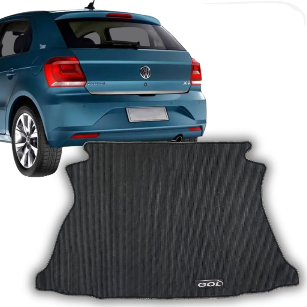 TAPETE PORTA MALAS EMBORRACHADO GOL G7 GVII 16 17 18 19 20 21 22 BAGAGEIRO PREMIUM