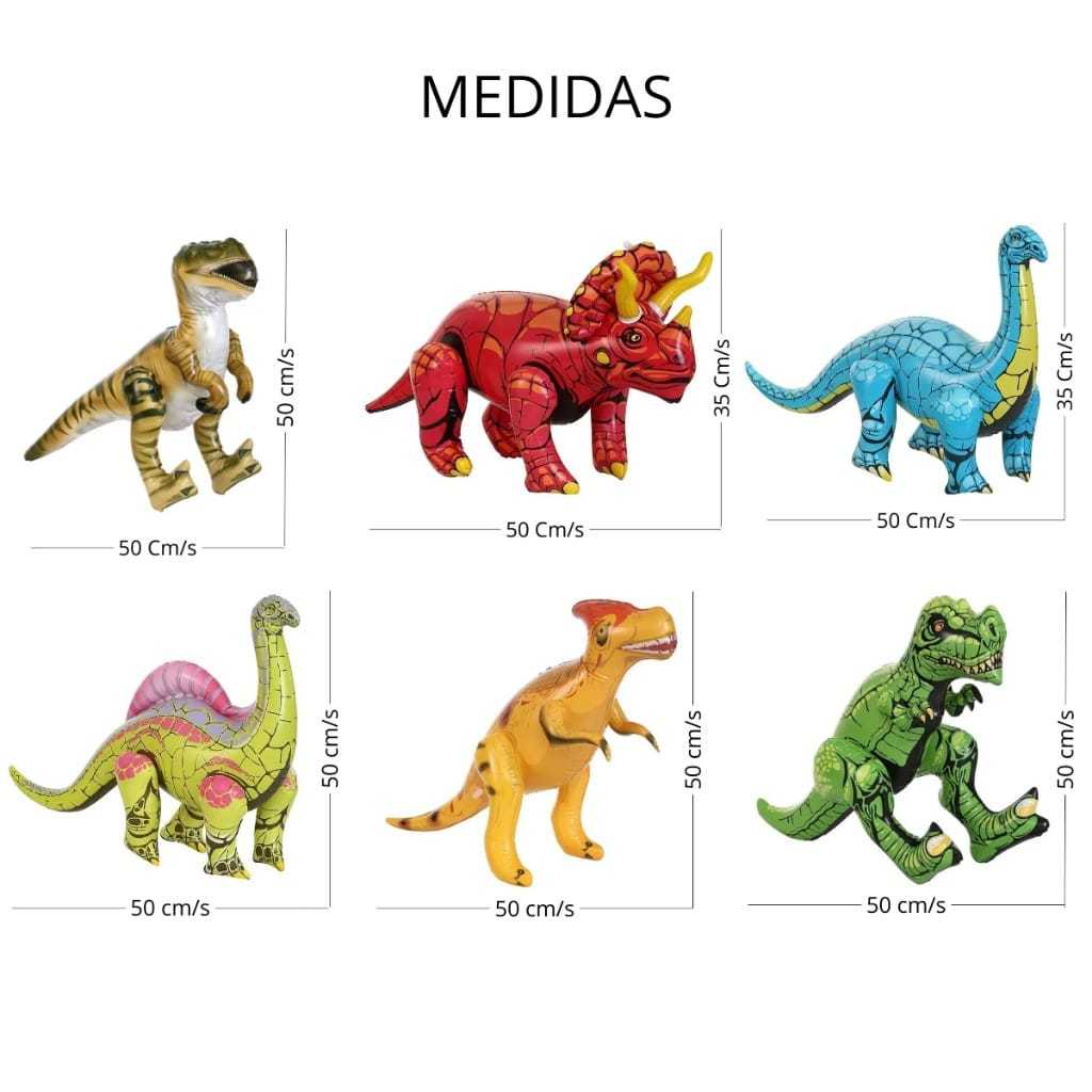 Dinossauro Brinquedo Inflável infantil 70cm Jurassic Piscina  Dinossauro Inflável Para Crianças