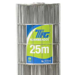 TELA SOLDADA TAG MALHA 6,5x15cm FIO 2,30mm RL 25X1,0m