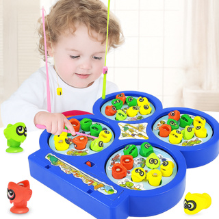 Brinquedo Jogo Pega Peixe Pesca Maluca Pescaria 32 Peixes Cor Colorido em Oferta na Shopee