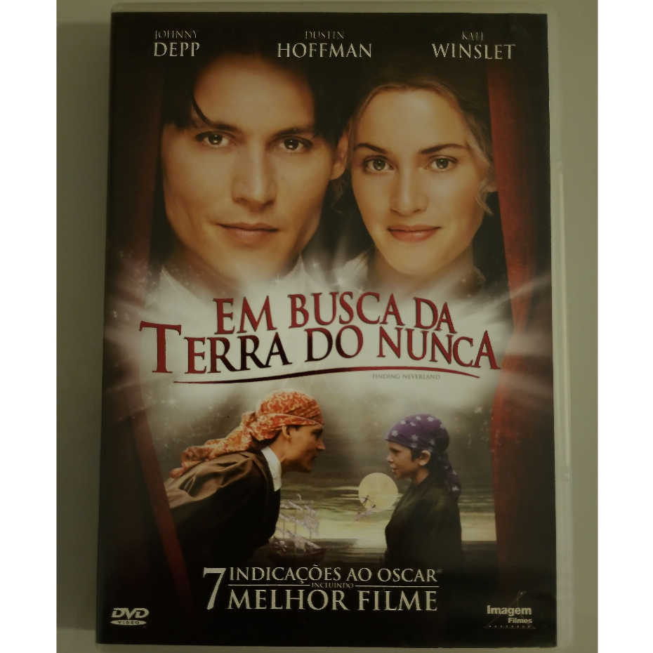 Em busca da terra do nunca - dvd - johnny depp