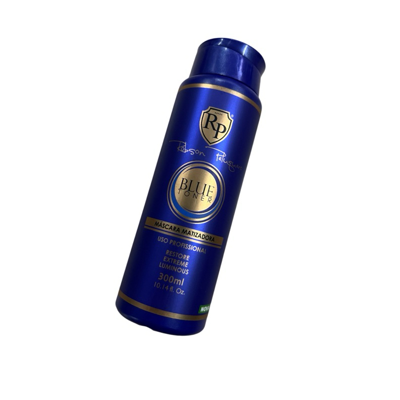 Máscara Matizador RP Blue Platinado 300 ml Robson Peluquero home care