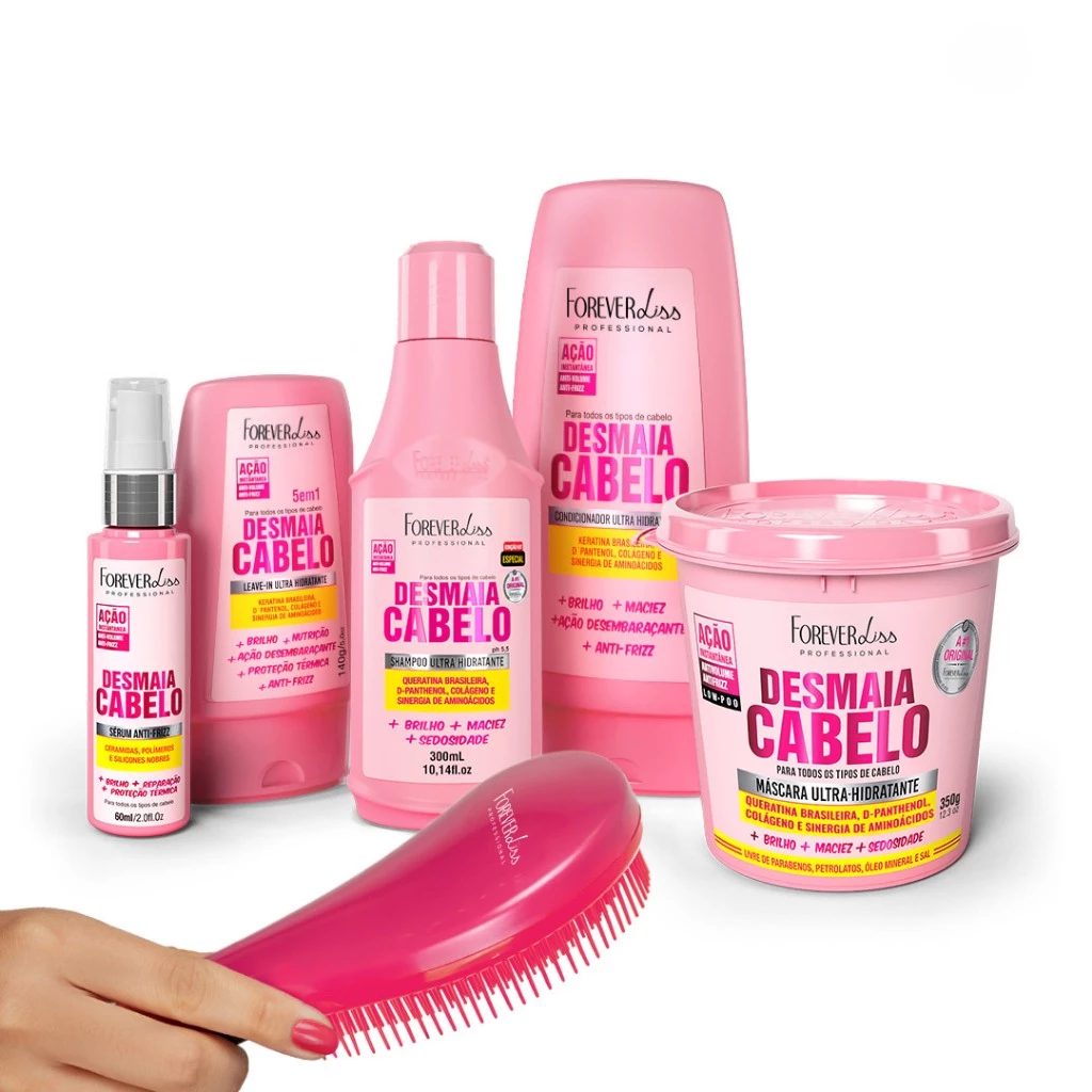 Kit Desmaia Cabelo Completo Forever Liss — imagem 1