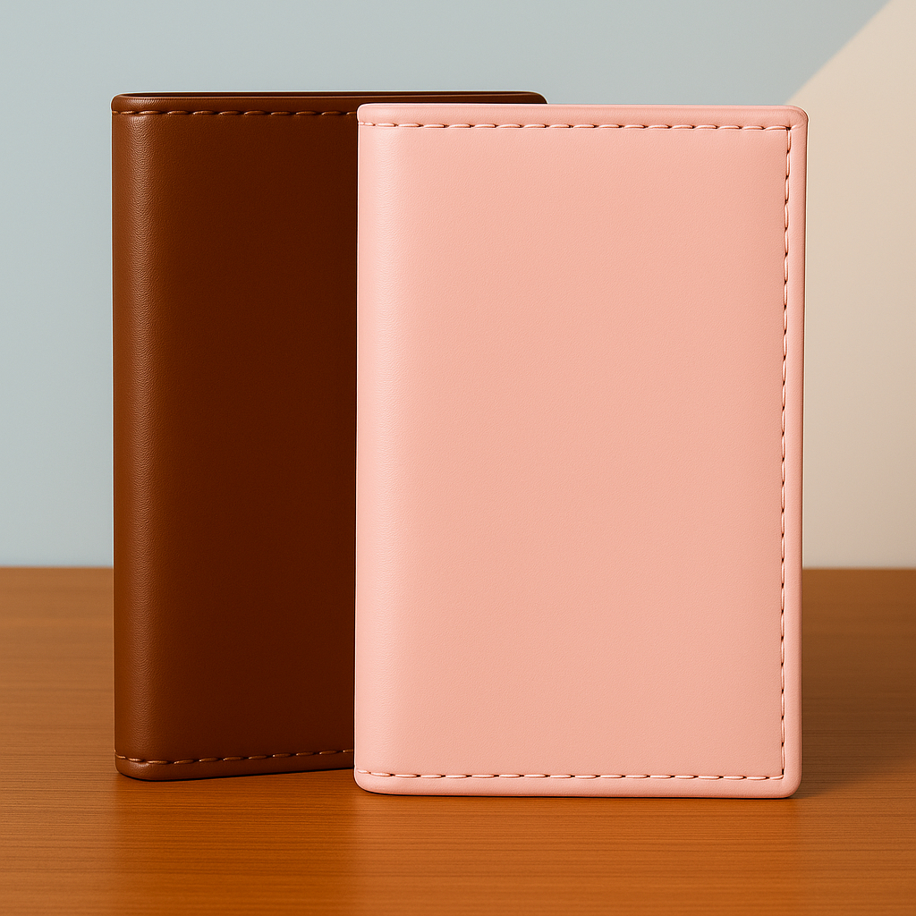 Kit 2 Carteira Feminina Em Couro Otimizada.