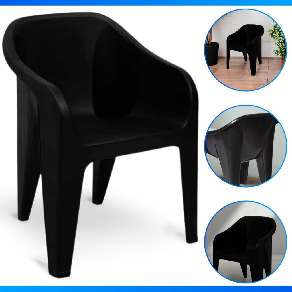 Poltrona Cadeira Plástica Suporta Até 100kg Material Altamente Resistente - PREÇO BAIXO